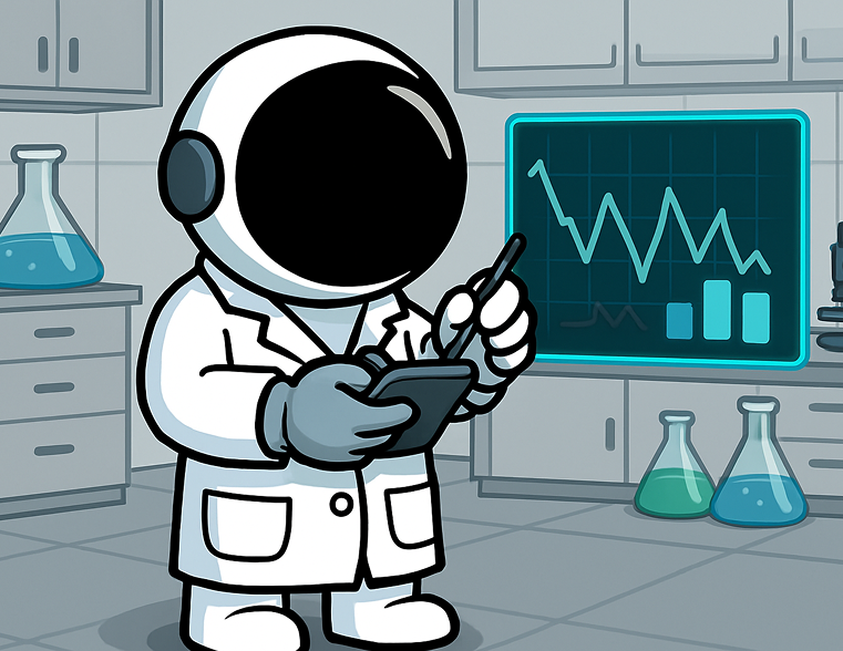 Trading journal dashboard showing trade tracking and analytics